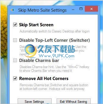 Skip Metro Suite 英文版[win经典桌面切换工具]