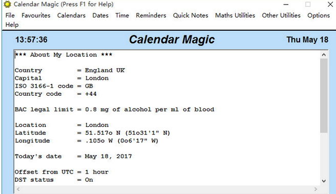 Calendar Magic
