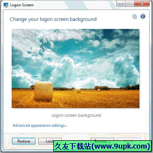Logon Screen 多语言免安装版[win登陆界面修改工具]