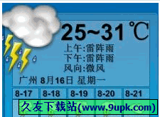 桌面天气秀(XDeskWeather) 免安装版截图1