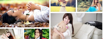 活动美女桌面