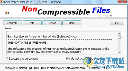 NonCompressibleFiles