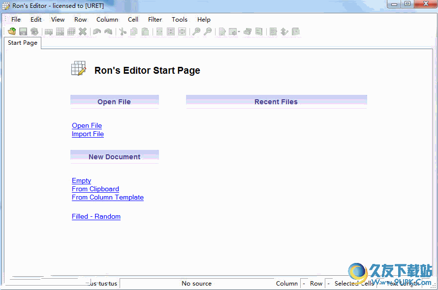 Ron’s Edito[csv文件编辑器软件] 中文特别版