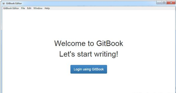 Gitbook editor windows截图1