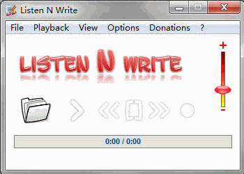 Listen N Write 免安装版[听写文本编辑程序]
