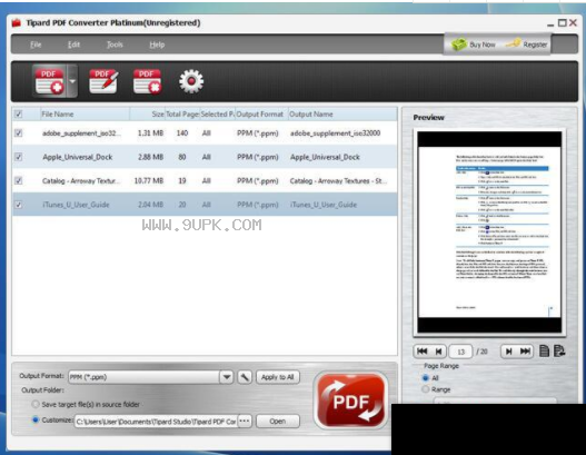 Tipard PDF Converter Platinum