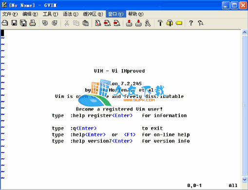 gVim Portable文本编辑器