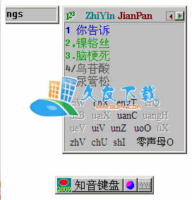 知音中文键盘输入法下载,小键盘输入法