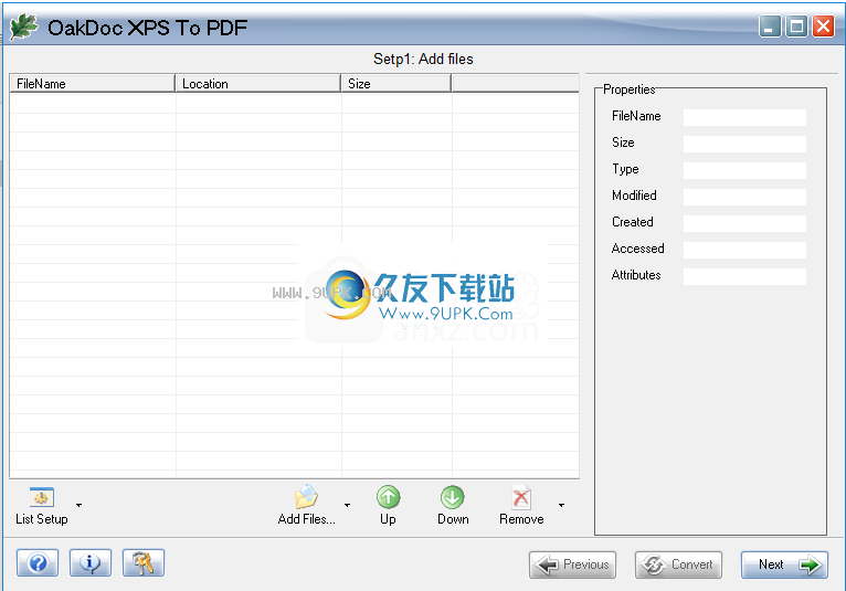 OakDocXPStoPDFConverter