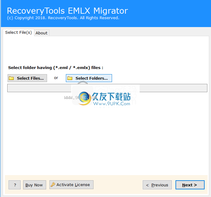 RecoveryToolsEMLXMigrator