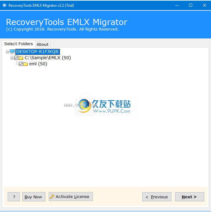 RecoveryToolsEMLXMigrator