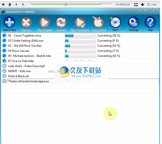 SoundTaxi Media Converter