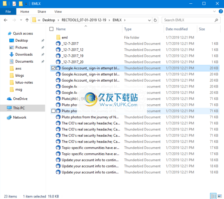 RecoveryToolsEMLXMigrator