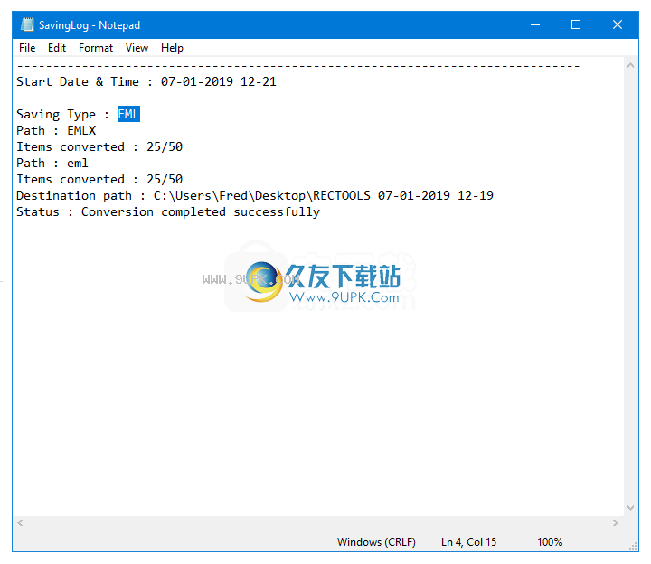 RecoveryToolsEMLXMigrator