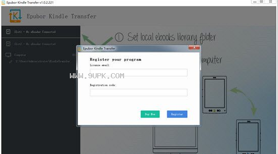 Epubor Kindle Transfer