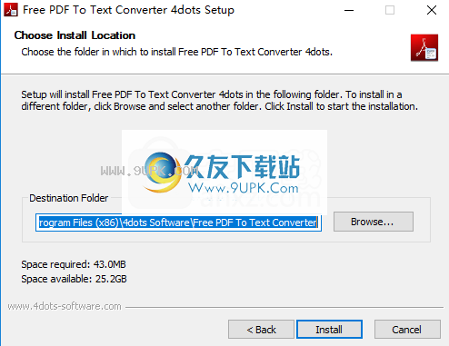 FreePDFToTextConverter4dots