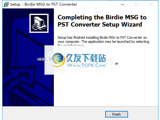 BirdieMSGtoPSTConverter