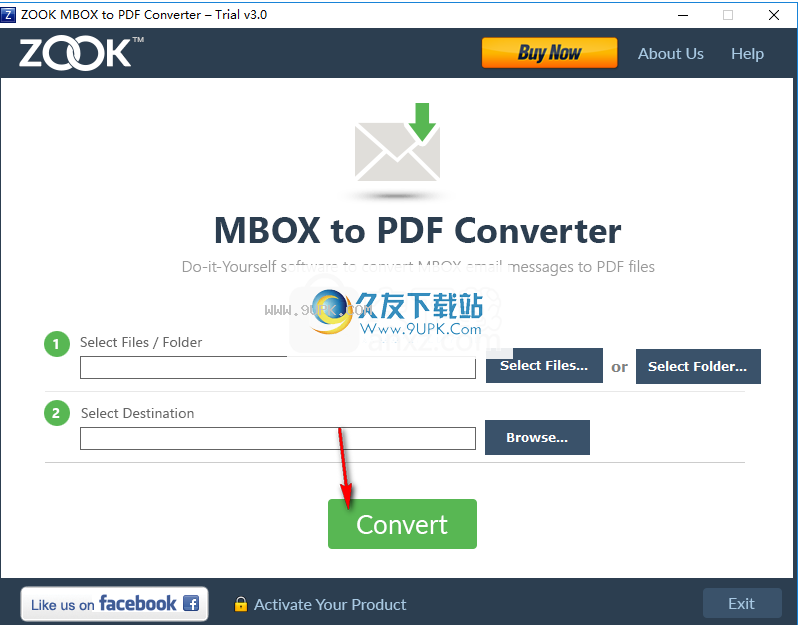 ZOOK MBOX to PDF Converter