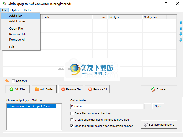 OkdoJpegtoSwfConverter