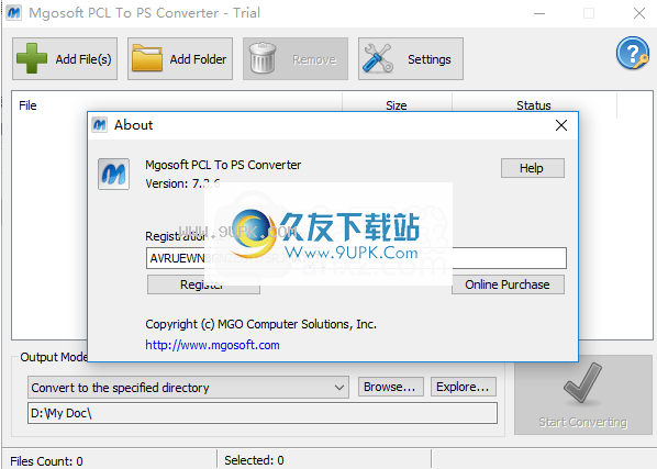 MgosoftPCLToPSConverter