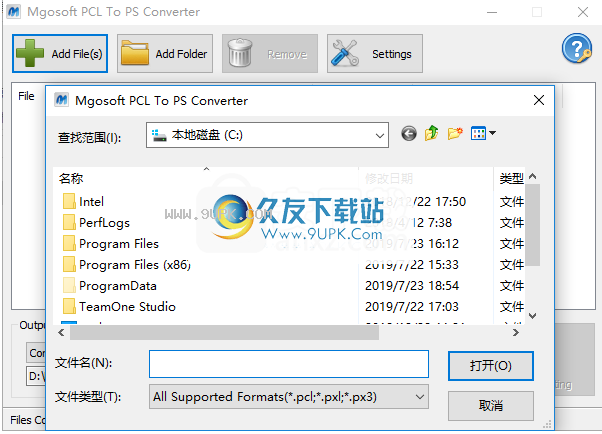 MgosoftPCLToPSConverter