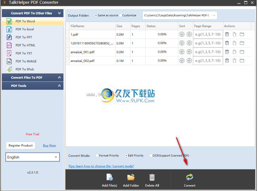TalkHelperPDFConverter