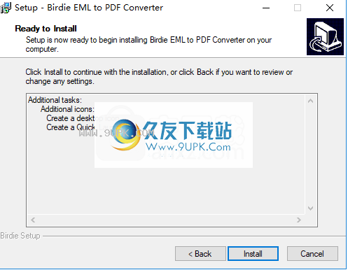 BirdieEMLtoPDFConverter