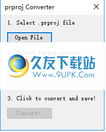 prprojConvert