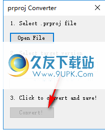 prprojConvert