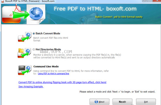 Boxoft PDF to Html