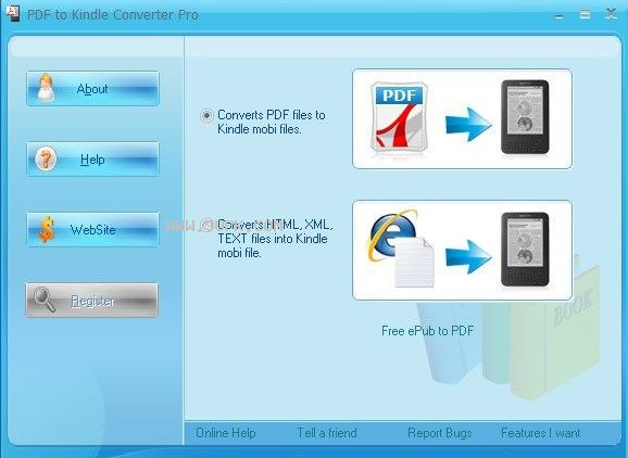 PDF to Kindle Converter Pro