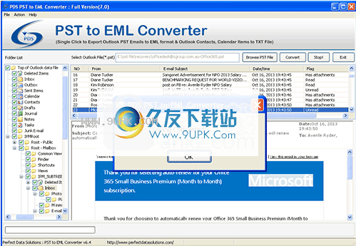 BIRDIEEMLtoPSTConverter