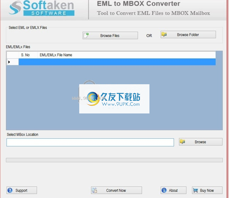 Softaken EML to MBOX Converter