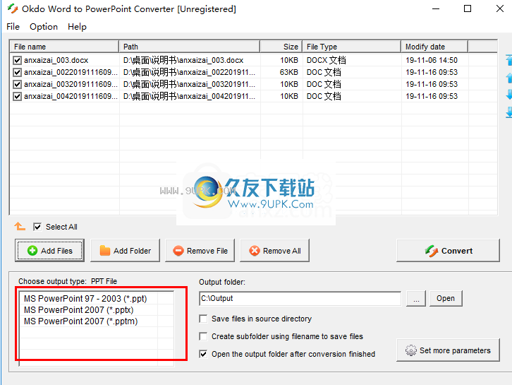 OkdoWordtoPowerPointConverter