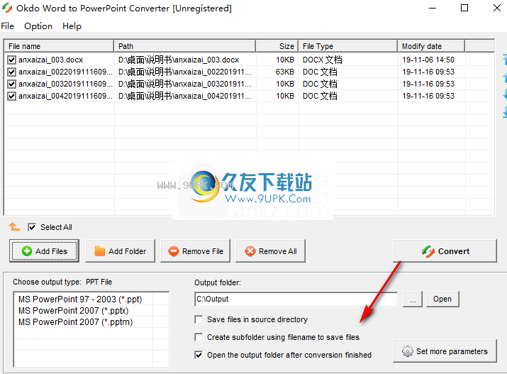 OkdoWordtoPowerPointConverter