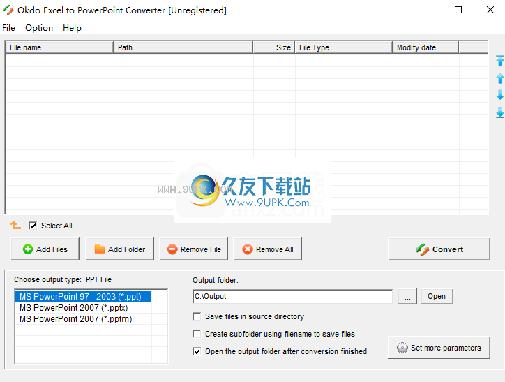 OkdoExceltoPowerPointConverter
