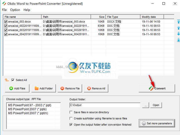 OkdoWordtoPowerPointConverter
