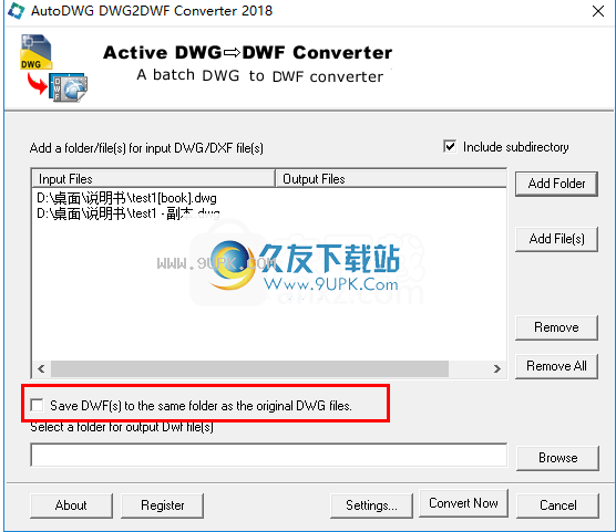 AutoDWGDWG2DWFConverter