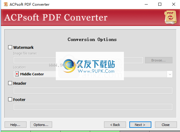 ACPsoftPDFConverter