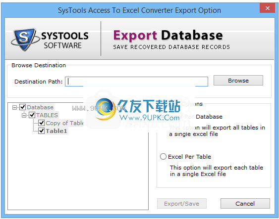 SysToolsAccesstoExcelConverter