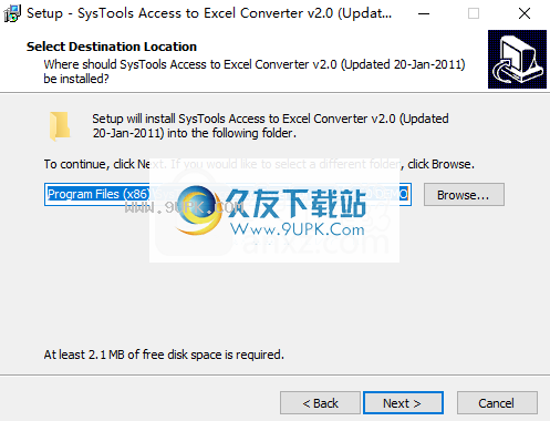 SysToolsAccesstoExcelConverter