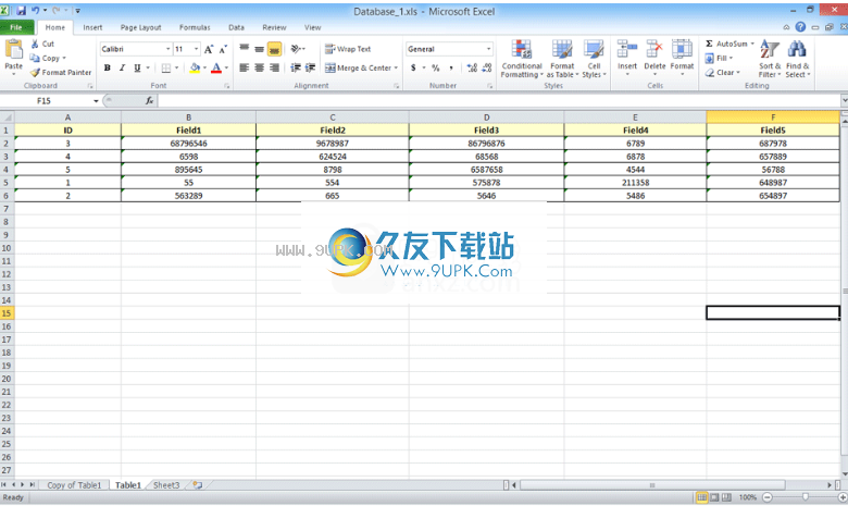 SysToolsAccesstoExcelConverter