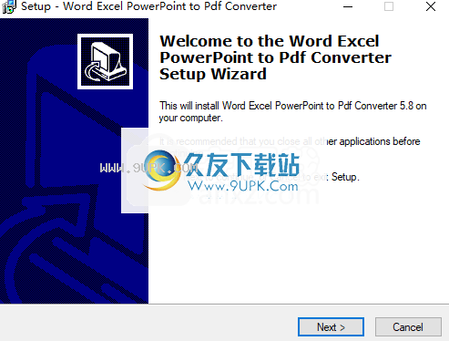 WordExcelPowerPointtoPdfConverter
