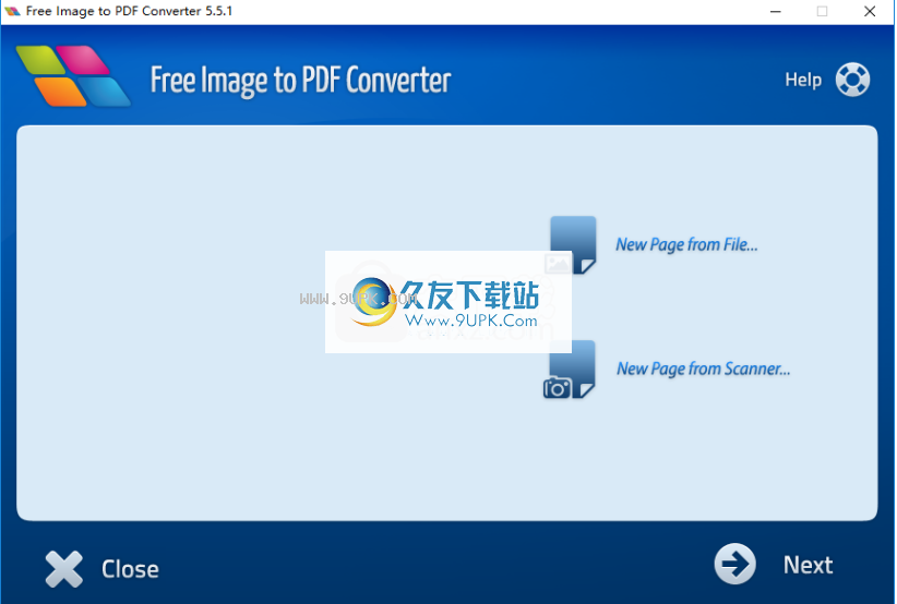 Free Image to PDF Converter