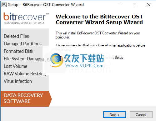 BitRecoverOSTConverterWizard