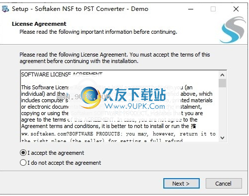 SoftakenNSFtoPSTConverter