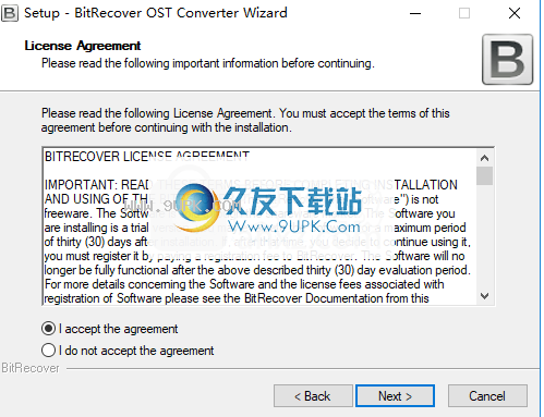 BitRecoverOSTConverterWizard