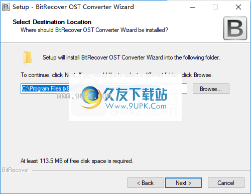 BitRecoverOSTConverterWizard