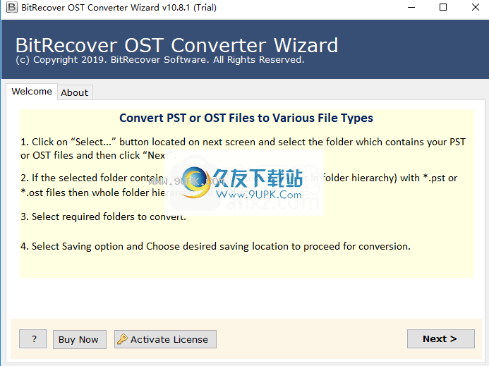 BitRecoverOSTConverterWizard