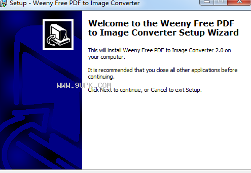 Weeny Free PDF to Image Converter